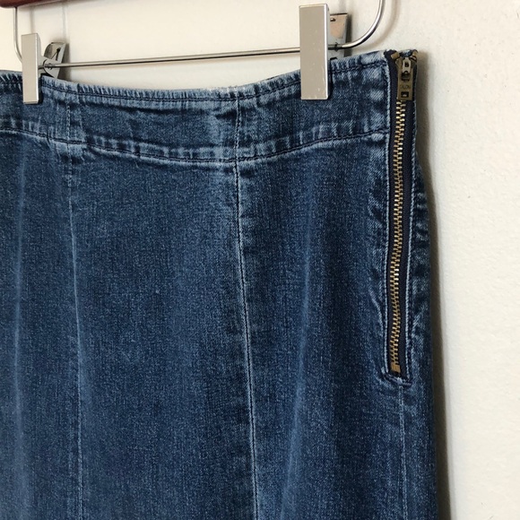 GRLFRND Amber long denim skirt - Picture 3 of 6